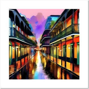 Memories of New Orleans - Bourbon Street Posters and Art